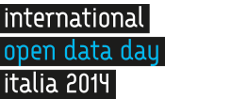 Logo International open data day Italia 2014