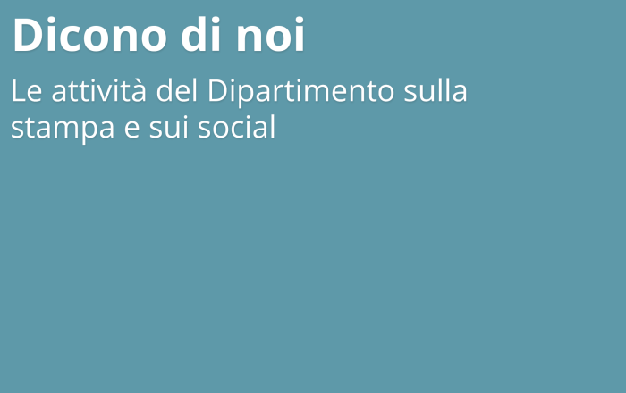 Dicono di noi