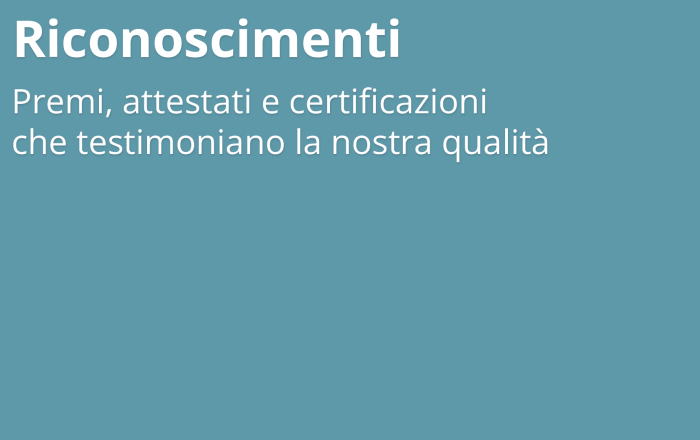 Riconoscimenti