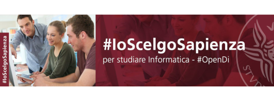 Io scelgo Sapienza per studiare Informatica