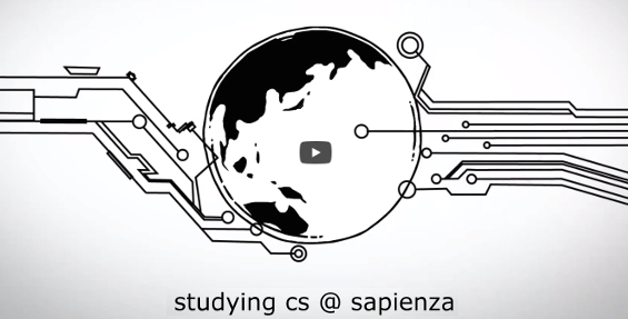 Studying computer science at Sapienza